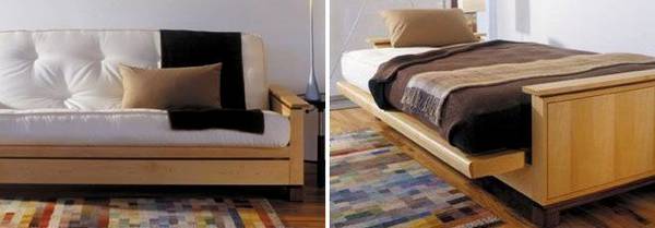 Диван-кровать своими руками из дерева в домашних условиях с фото