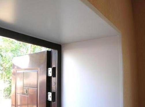 Дверные откосы из гипсокартона своими руками - технология монтажа - фото