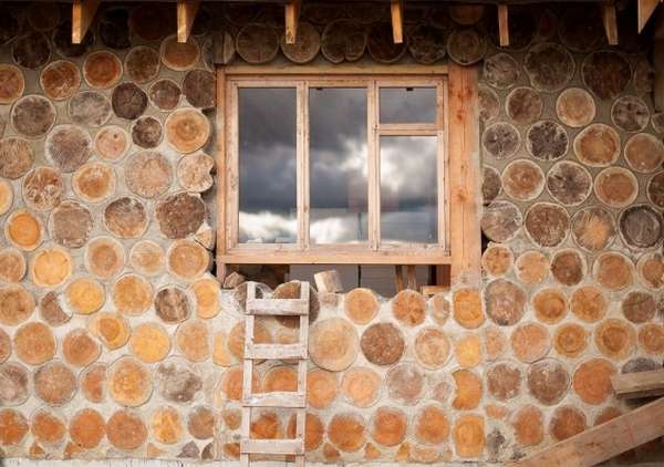Глиночурка — технология строительства дома из дров и глины - фото