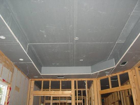 Подвесной потолок сделанный своими руками - фото
