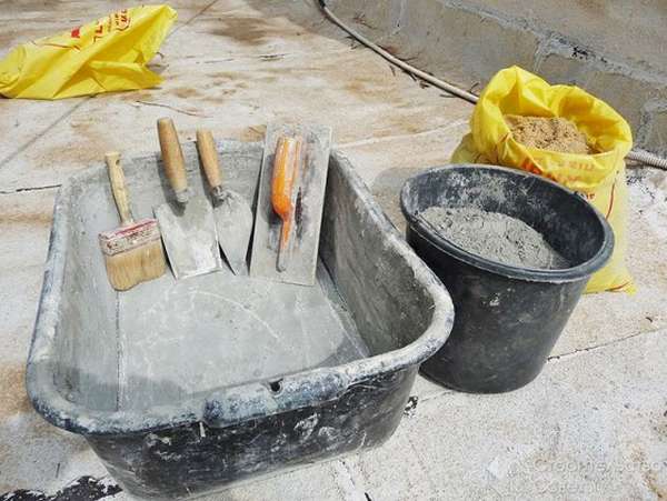 Нормы расхода цемента и песка на бетон и другие растворы с фото
