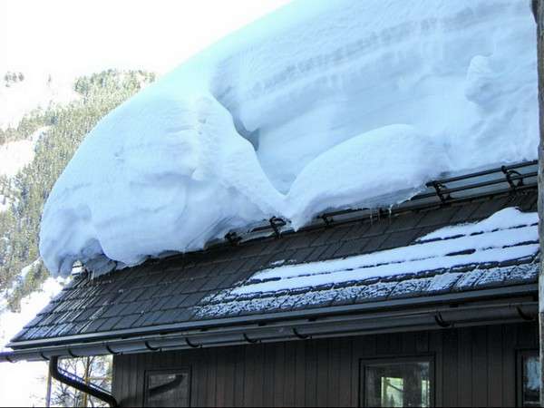 Снегозадержатели на крышу: необходимость установки и разновидности - фото