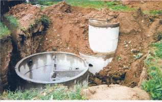 Местная канализация с фото